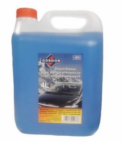 płyn do spryskiwaczy zimowy 5L -20°C WERTTEILE 5L WERTTEILE